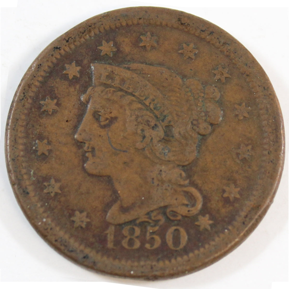 1850 USA Cent Very Fine (VF-20)