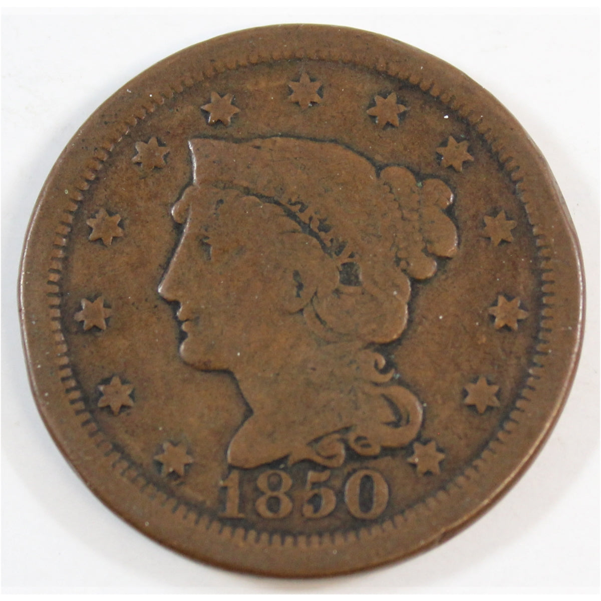 1850 USA Cent VG-F (VG-10)