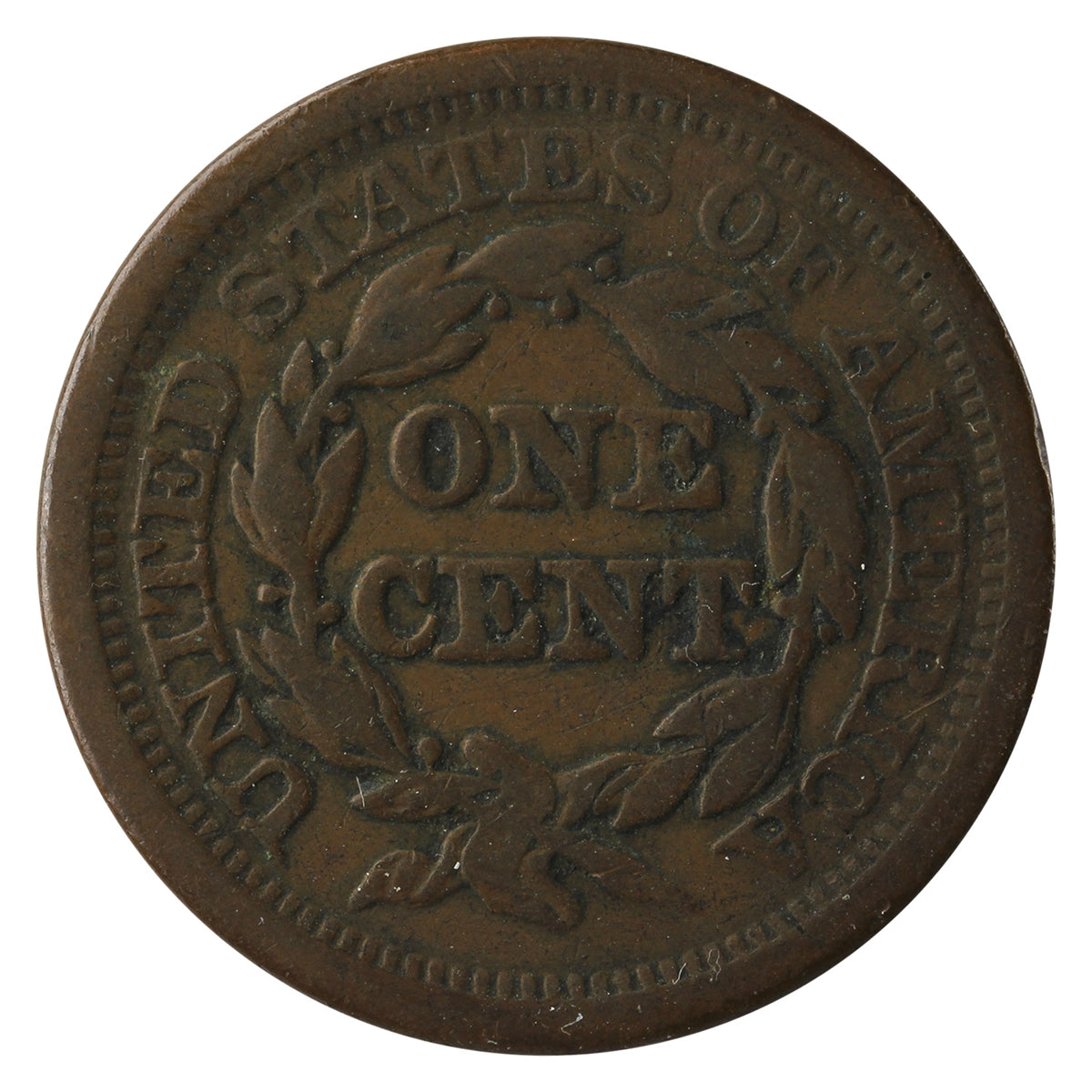 1852 USA Cent F-VF (F15)