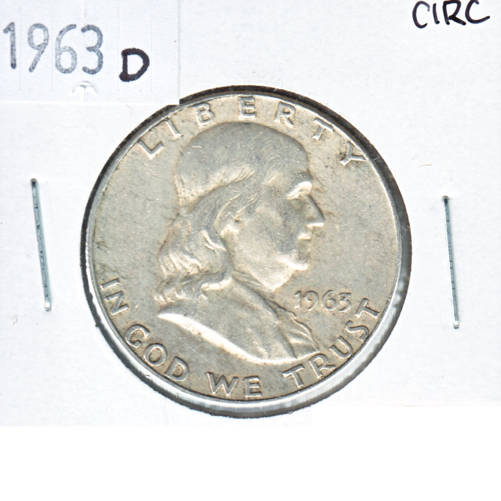 1963 D USA Half Dollar Circulated