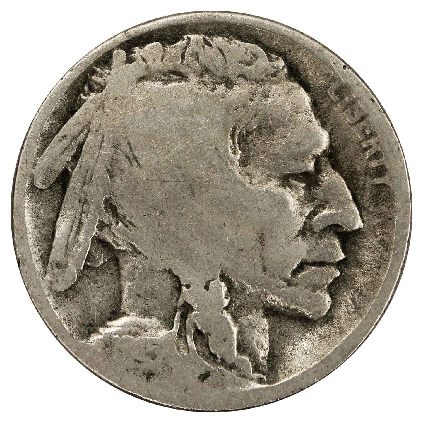 1915 D USA Nickel Good (G4)