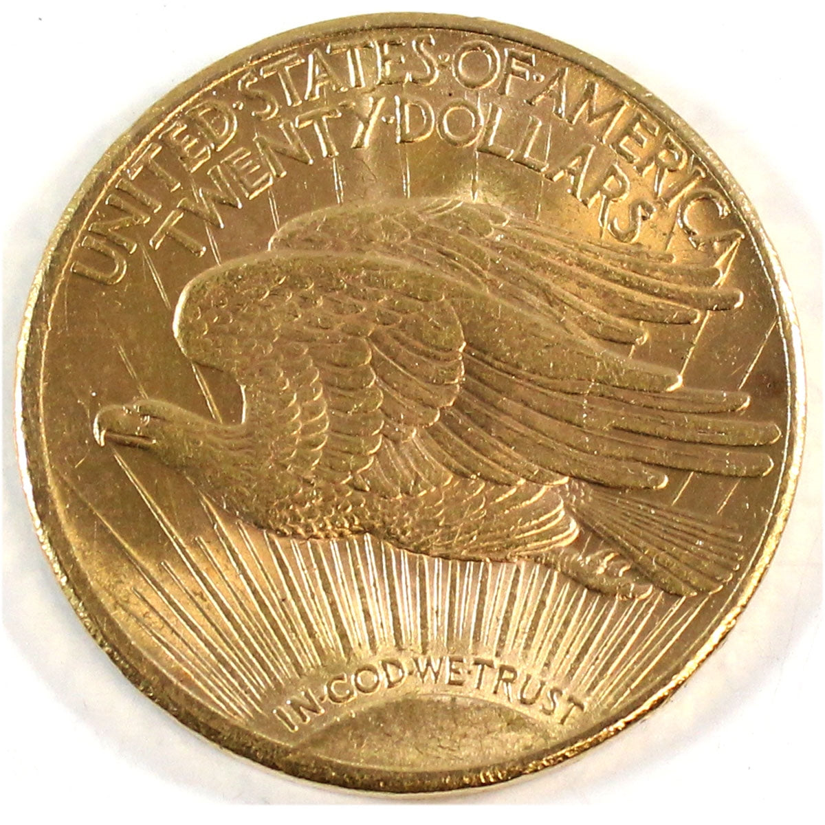 1925 USA $20.00 Gold Uncirculated (MS60) $