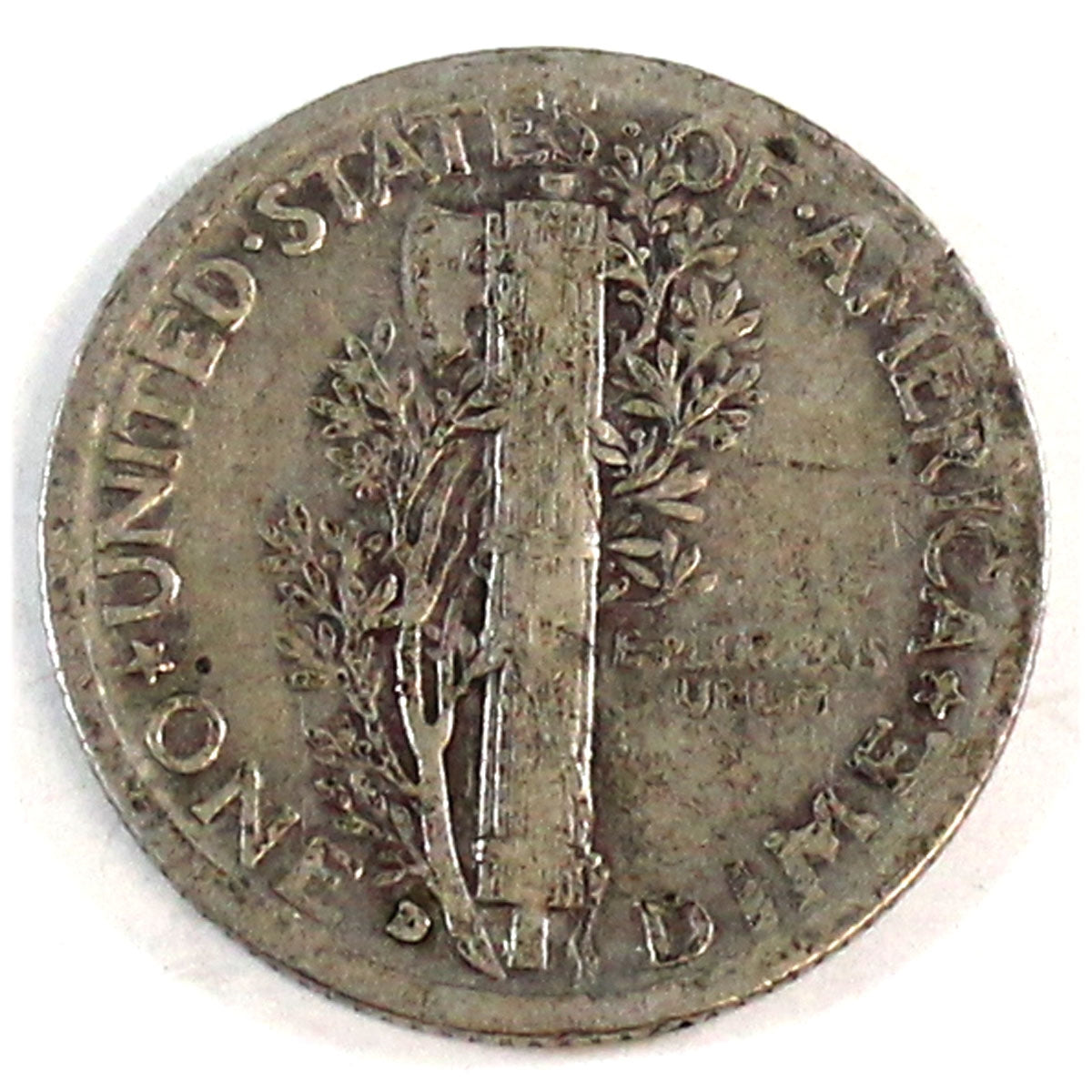1935 D USA Dime Circulated