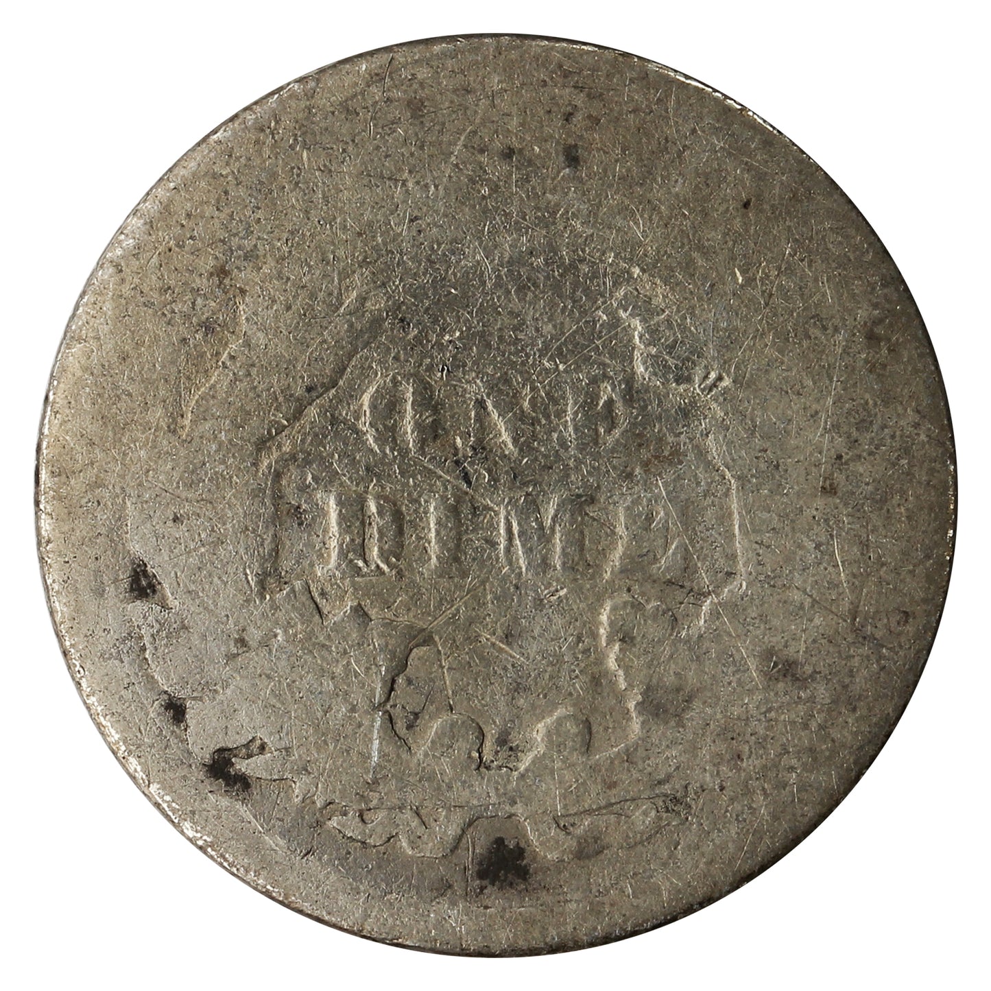 1877 USA Dime Filler