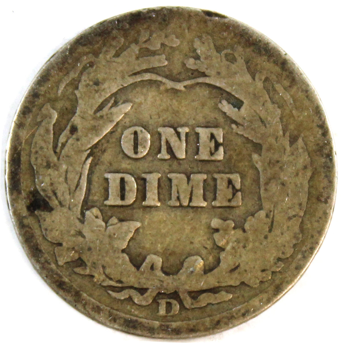1908 D USA Dime G-VG (G6)