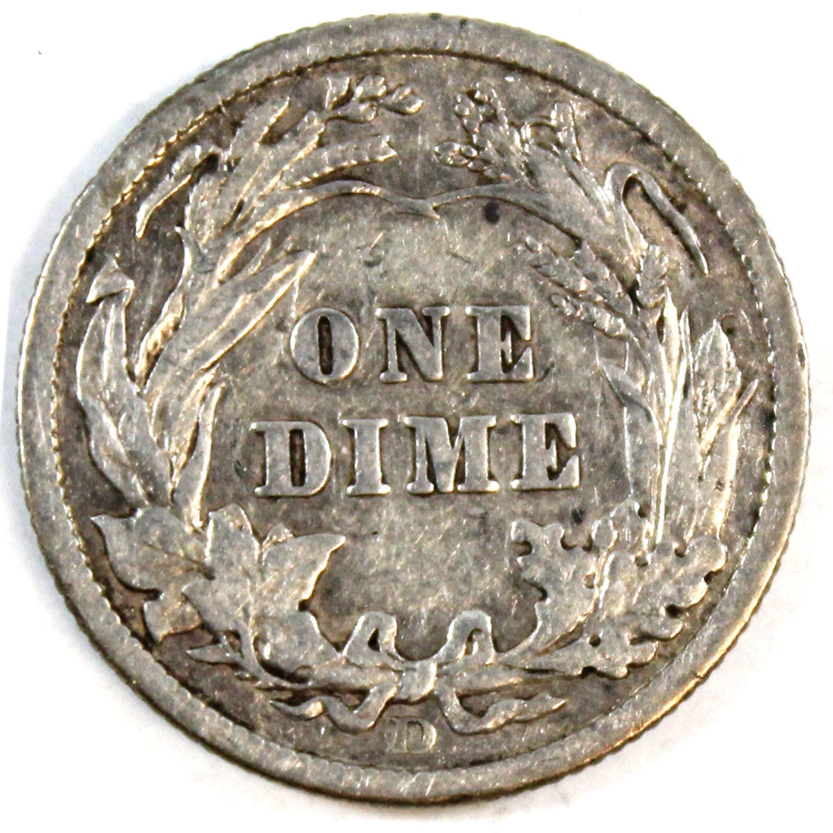 1910 D USA Dime F-VF (F15)