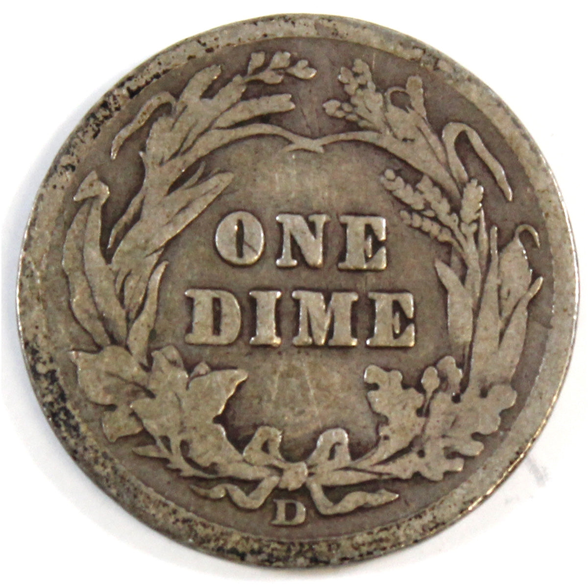 1914 D USA Dime G-VG (G6)