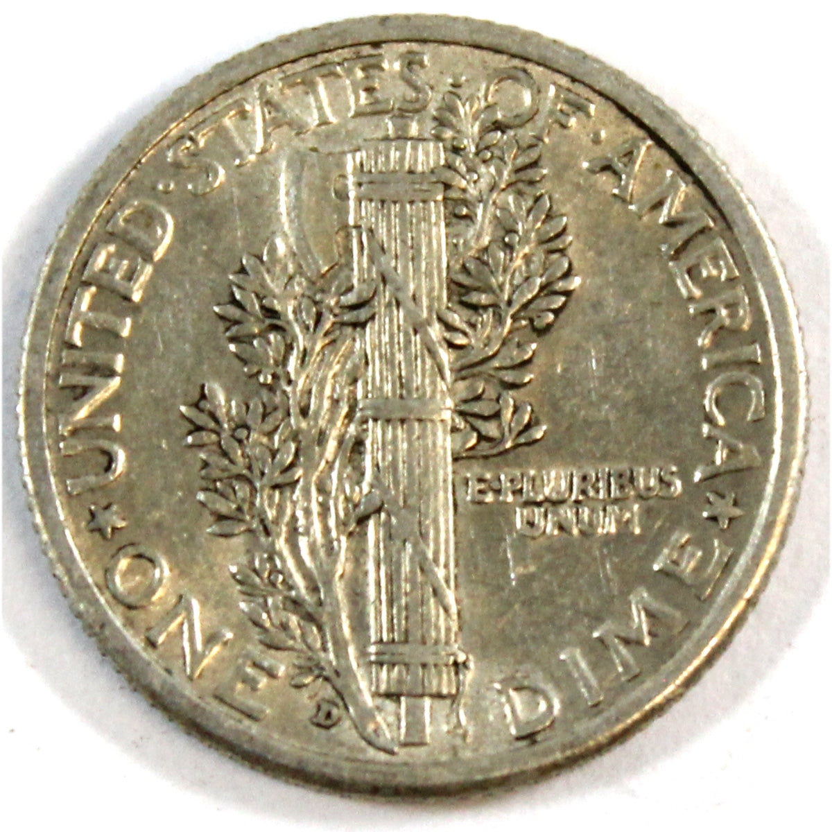 1917 D USA Dime EF-AU (EF45) $