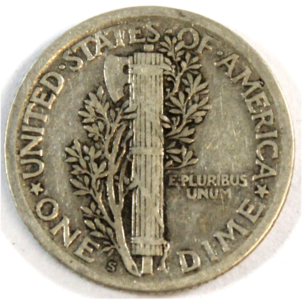 1918 S USA Dime F-VF (F15)