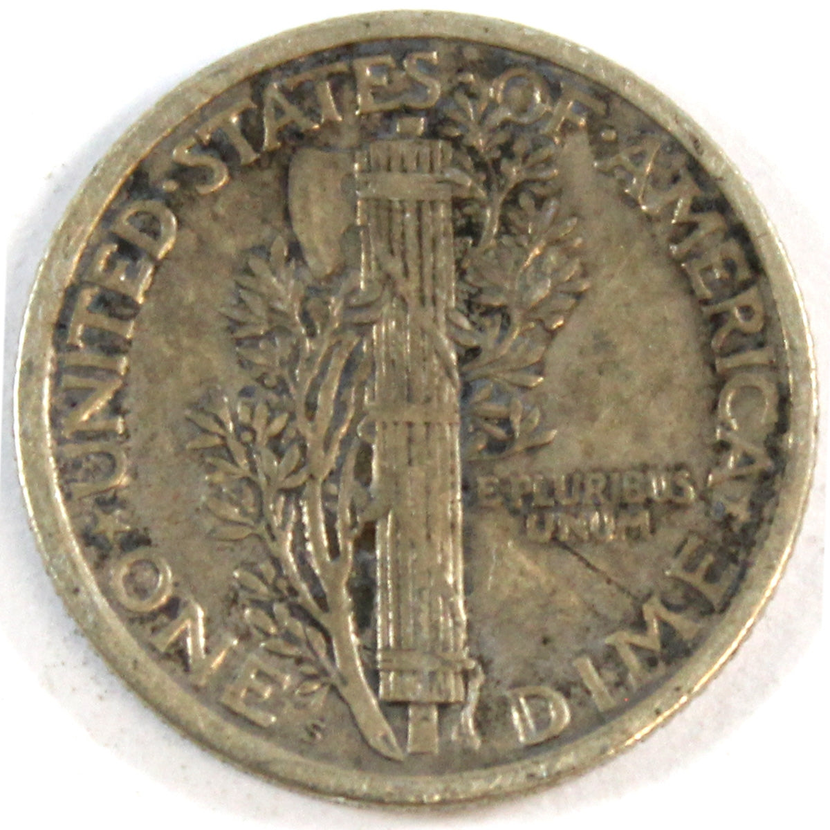 1919 S USA Dime Very Fine (VF20)