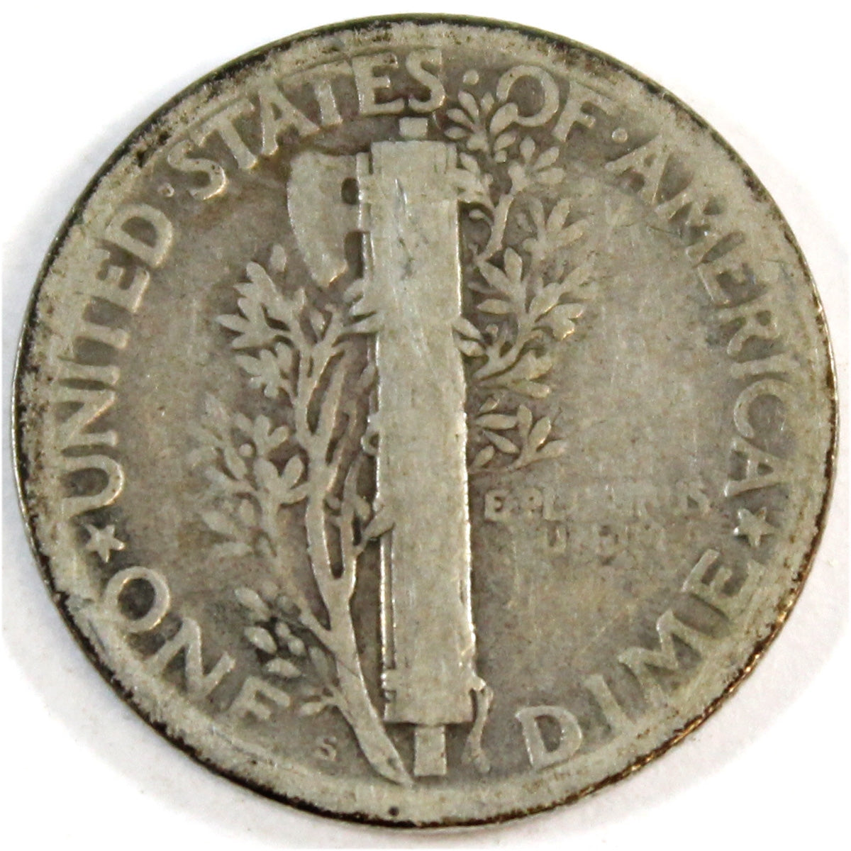 1925 S USA Dime G-VG (G6)