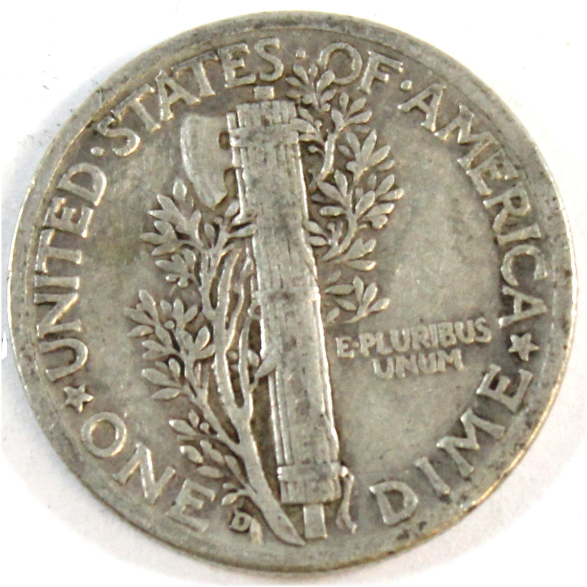 1937 D USA Dime F-VF (F15)