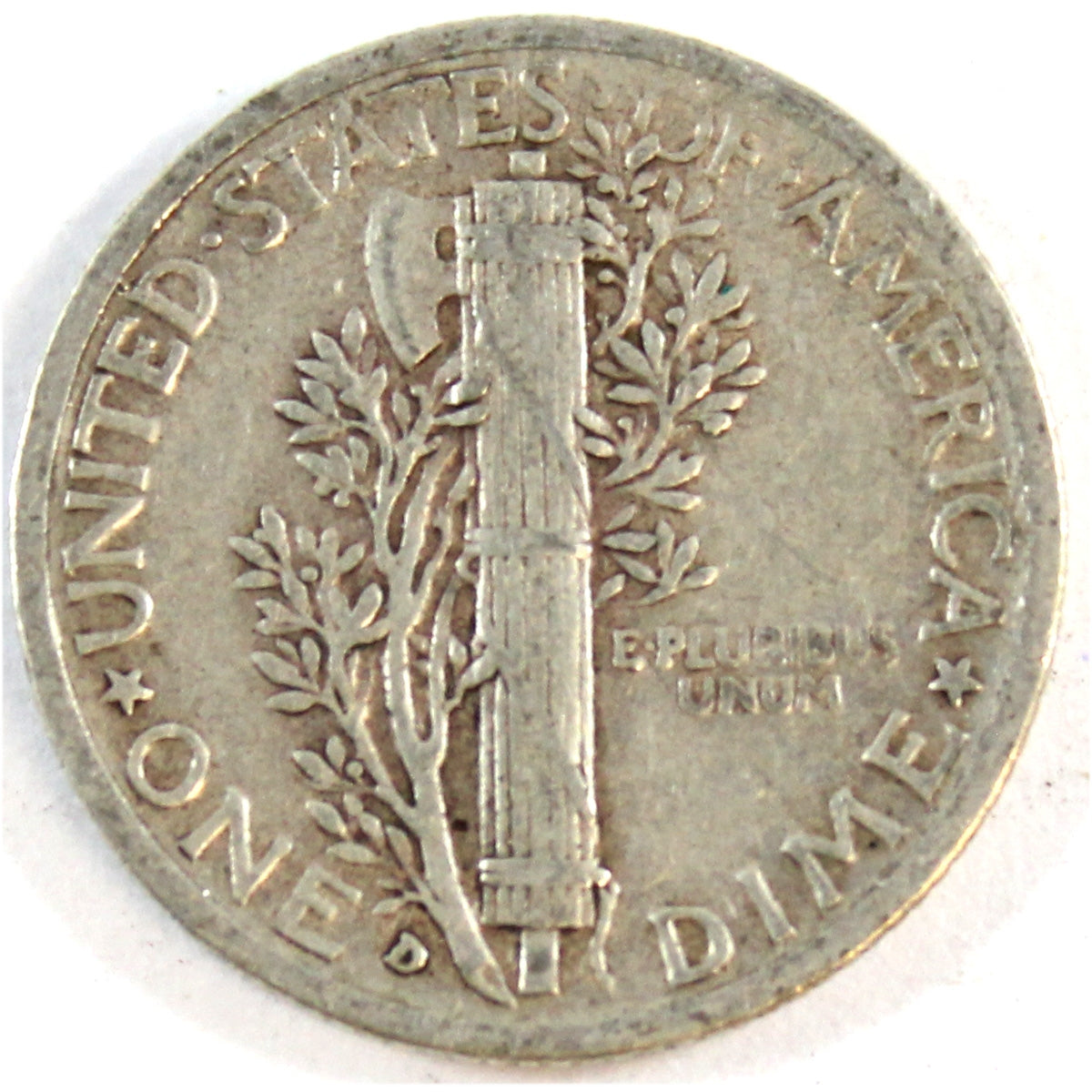 1938 D USA Dime Very Fine (VF20)
