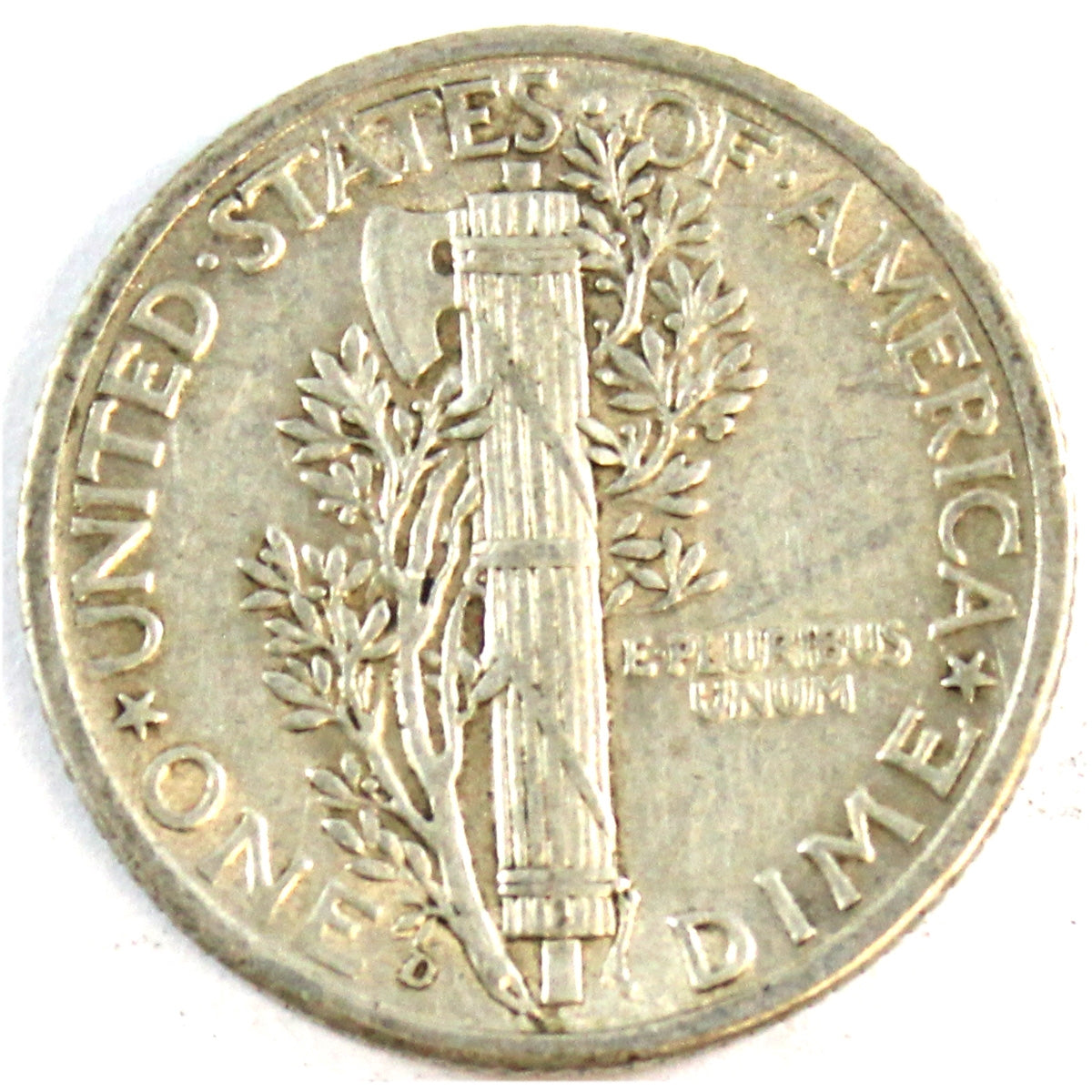 1939 D USA Dime Extra Fine (EF40)