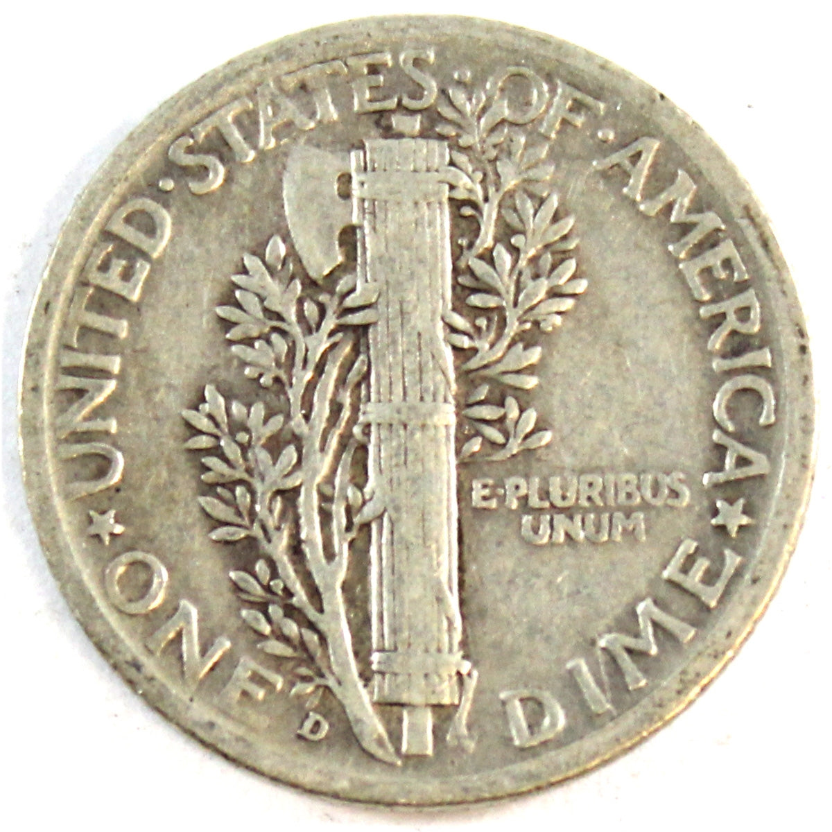 1939 D USA Dime Very Fine (VF20)