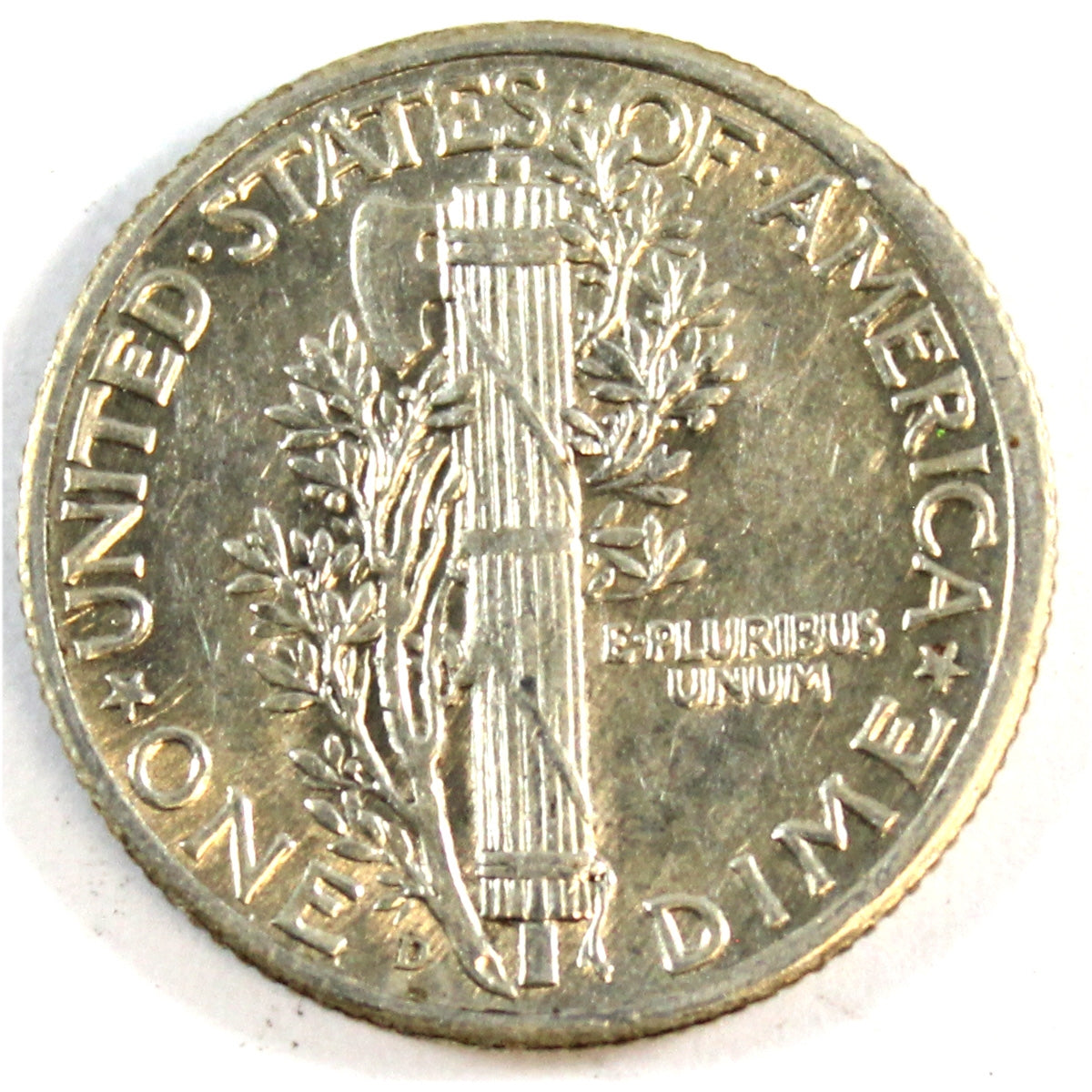 1940 D USA Dime EF-AU (EF45)