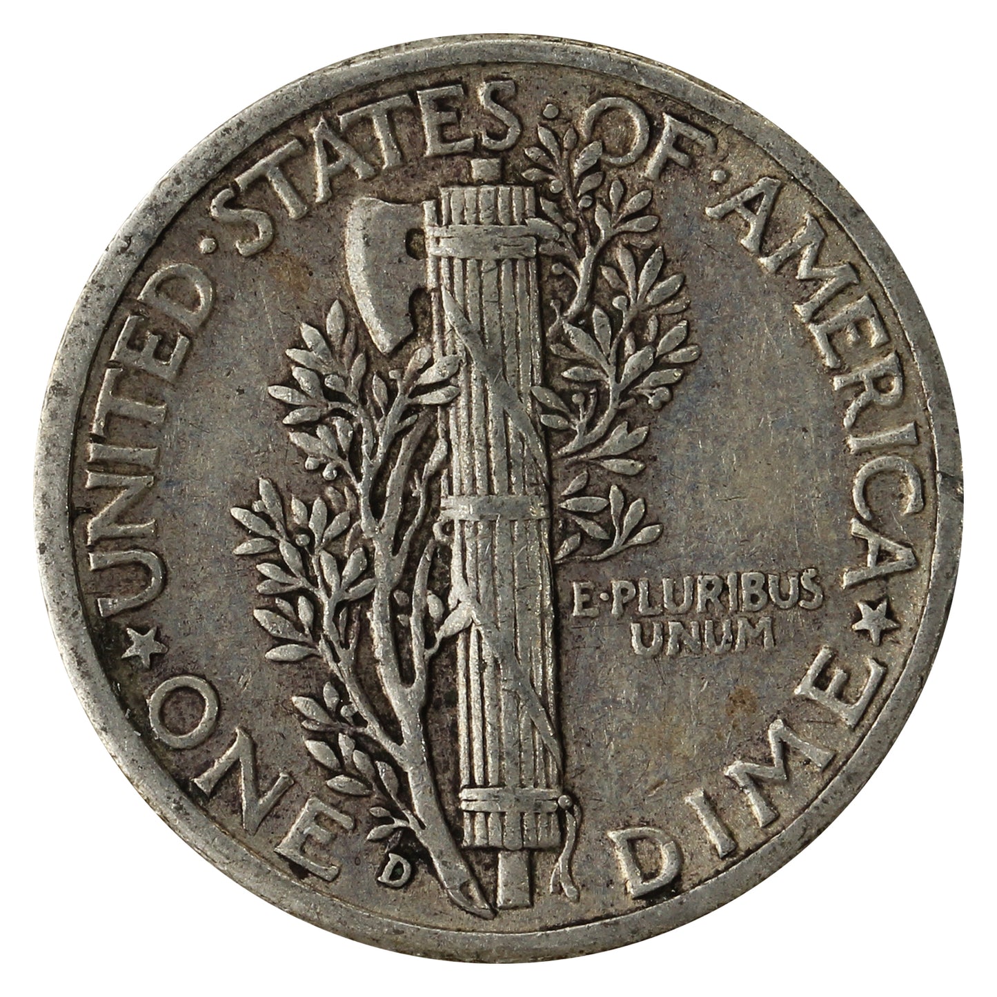 1940 D USA Dime Very Fine (VF20)