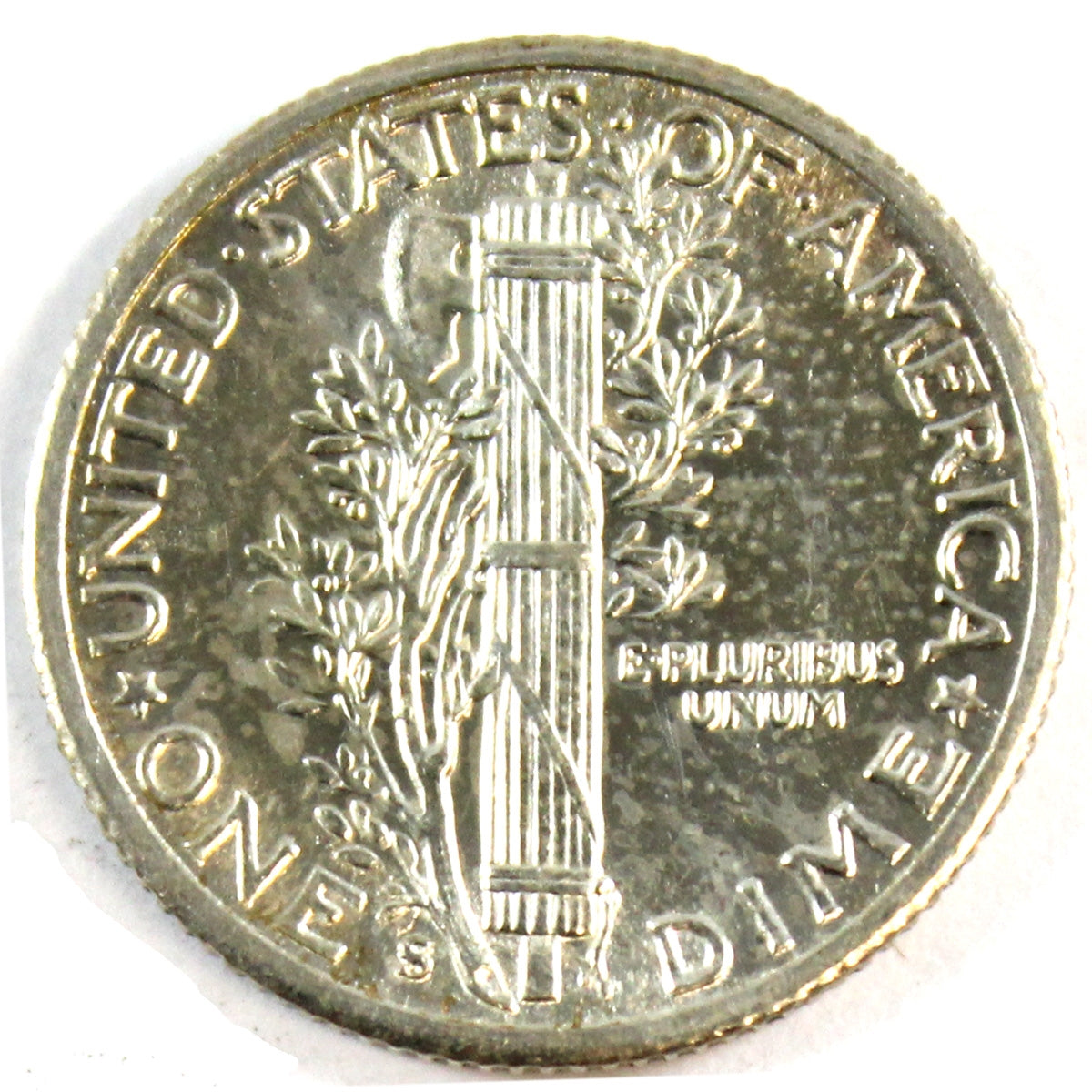 1942 S USA Dime Brilliant Uncirculated (MS63)