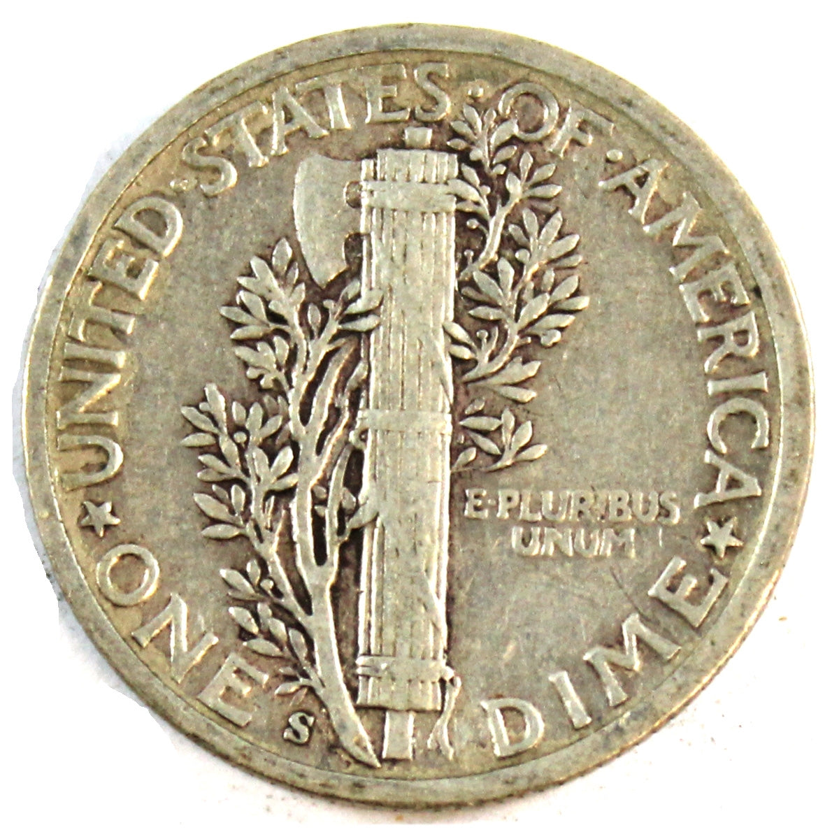 1942 S USA Dime Very Fine (VF20)