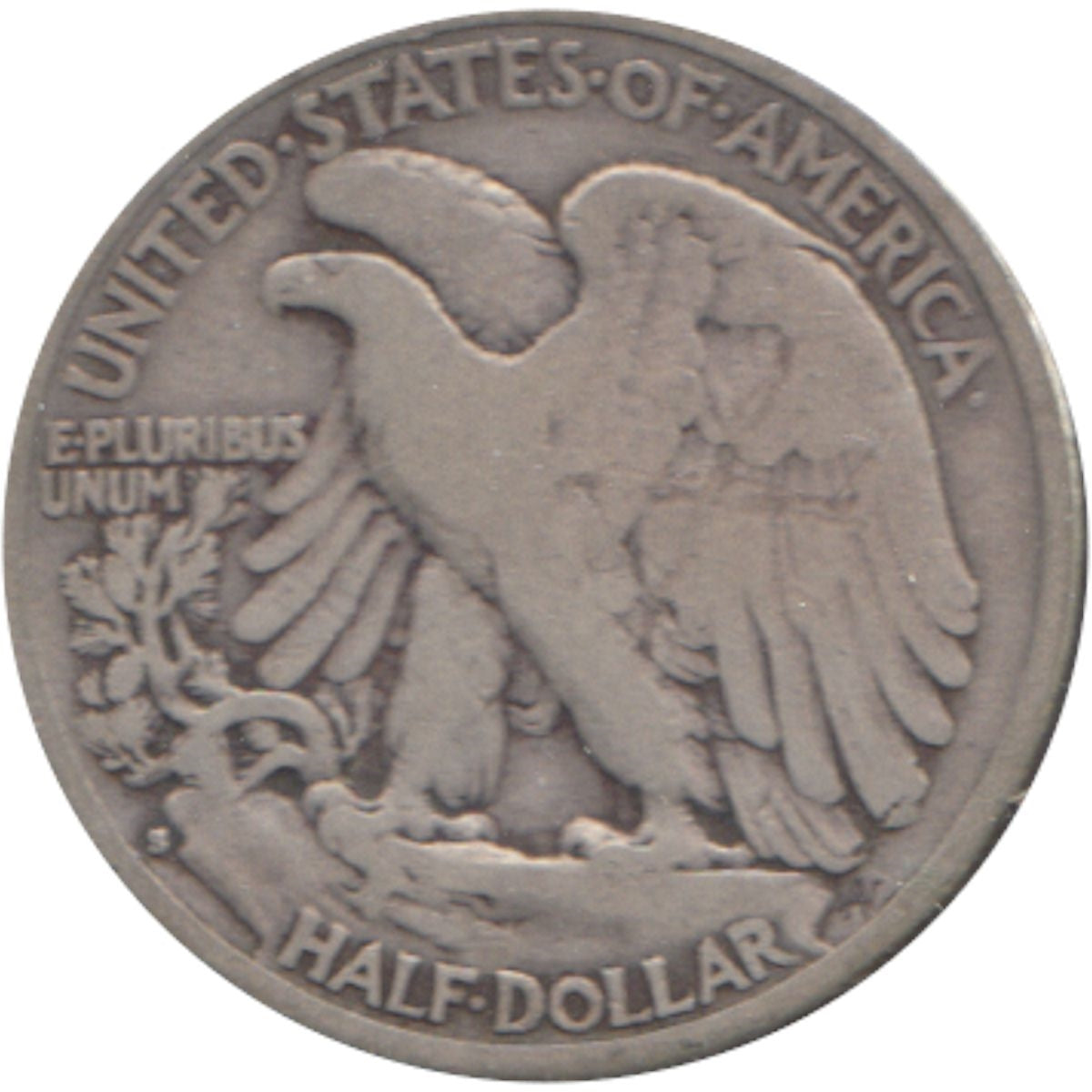 1929 S USA Half Dollar Circulated