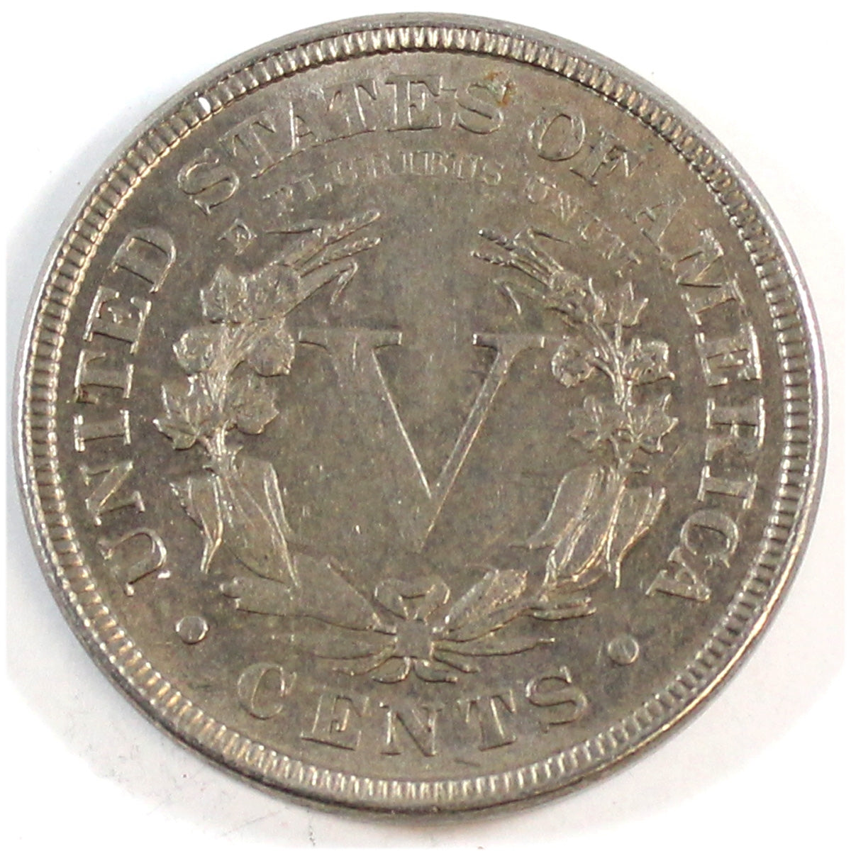 1883 With Cents USA Nickel Almost Uncirculated (AU50) $