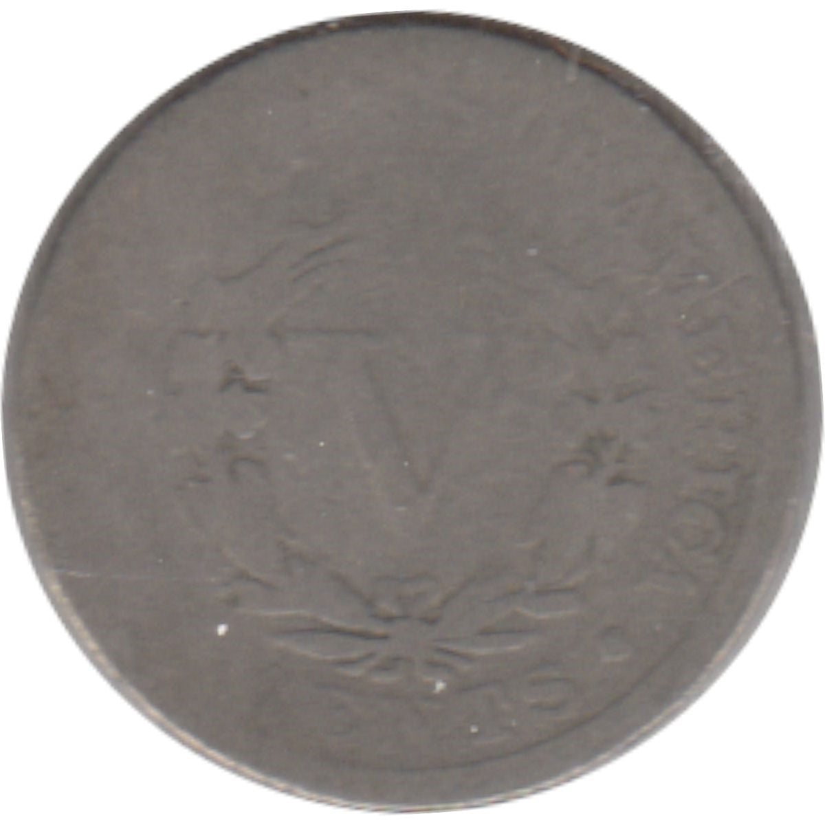 1887 USA Nickel About Good (AG3)