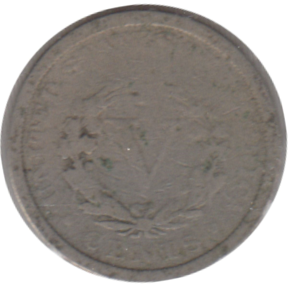 1893 USA Nickel About Good (AG3)