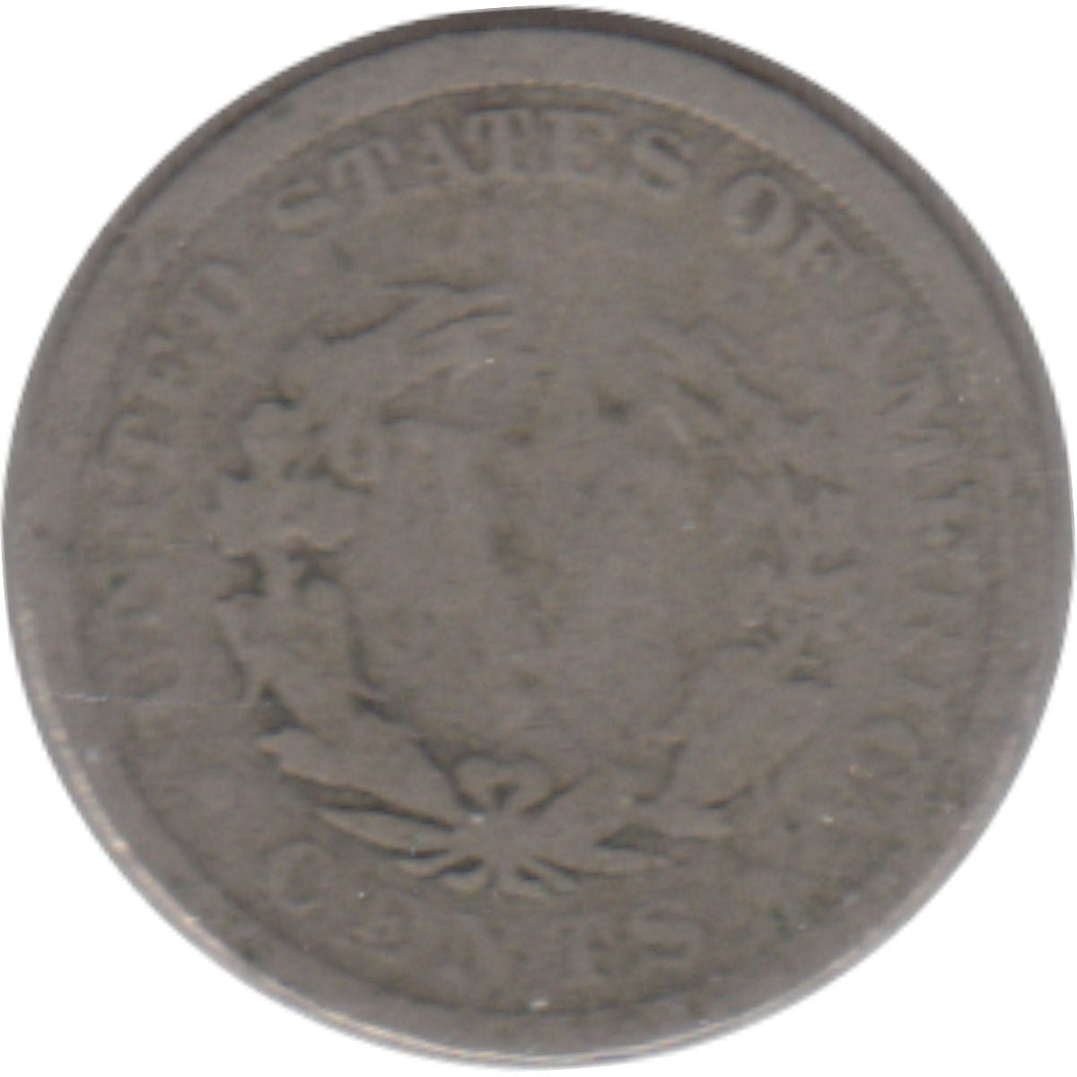 1895 USA Nickel About Good (AG3)
