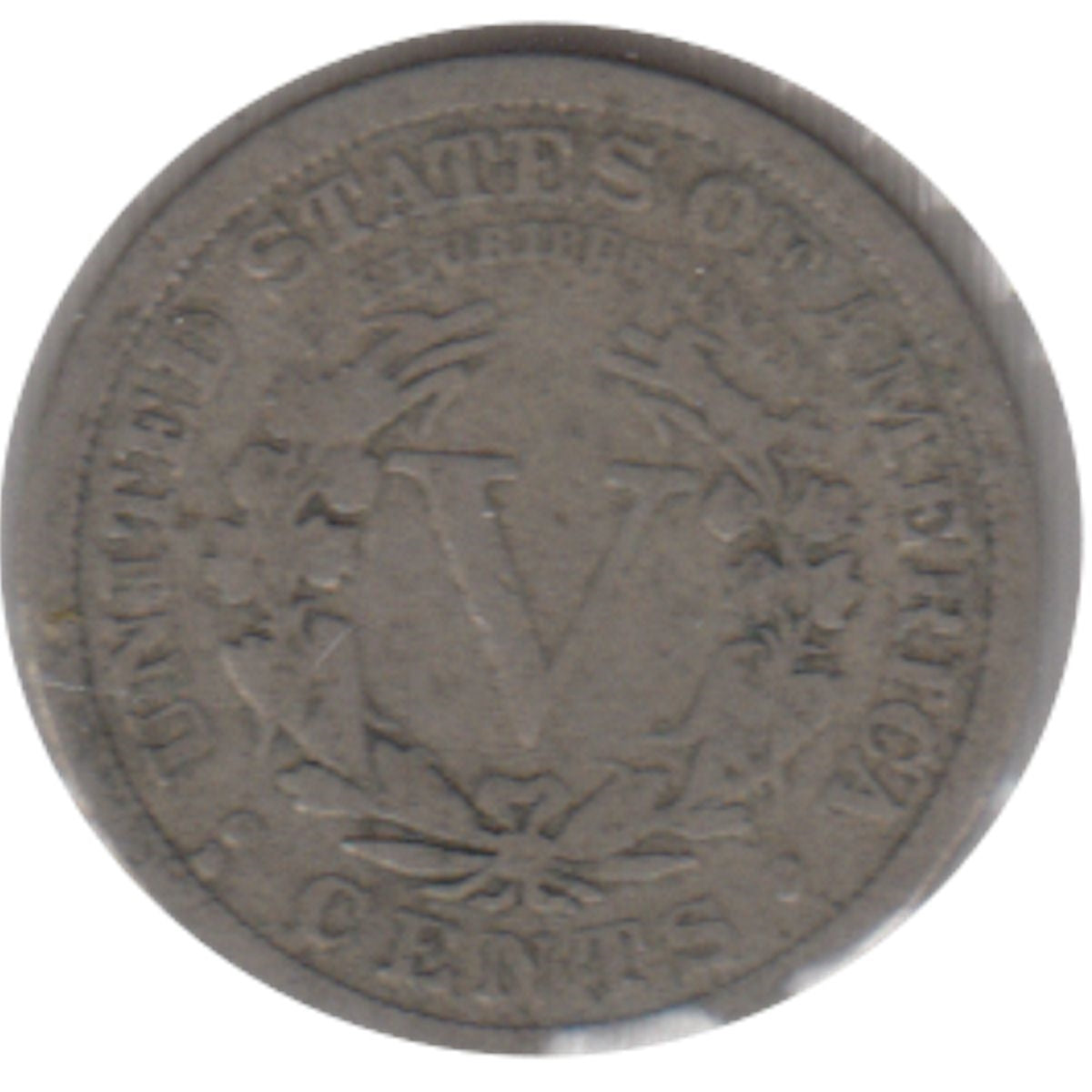 1912 D USA Nickel Good (G4)