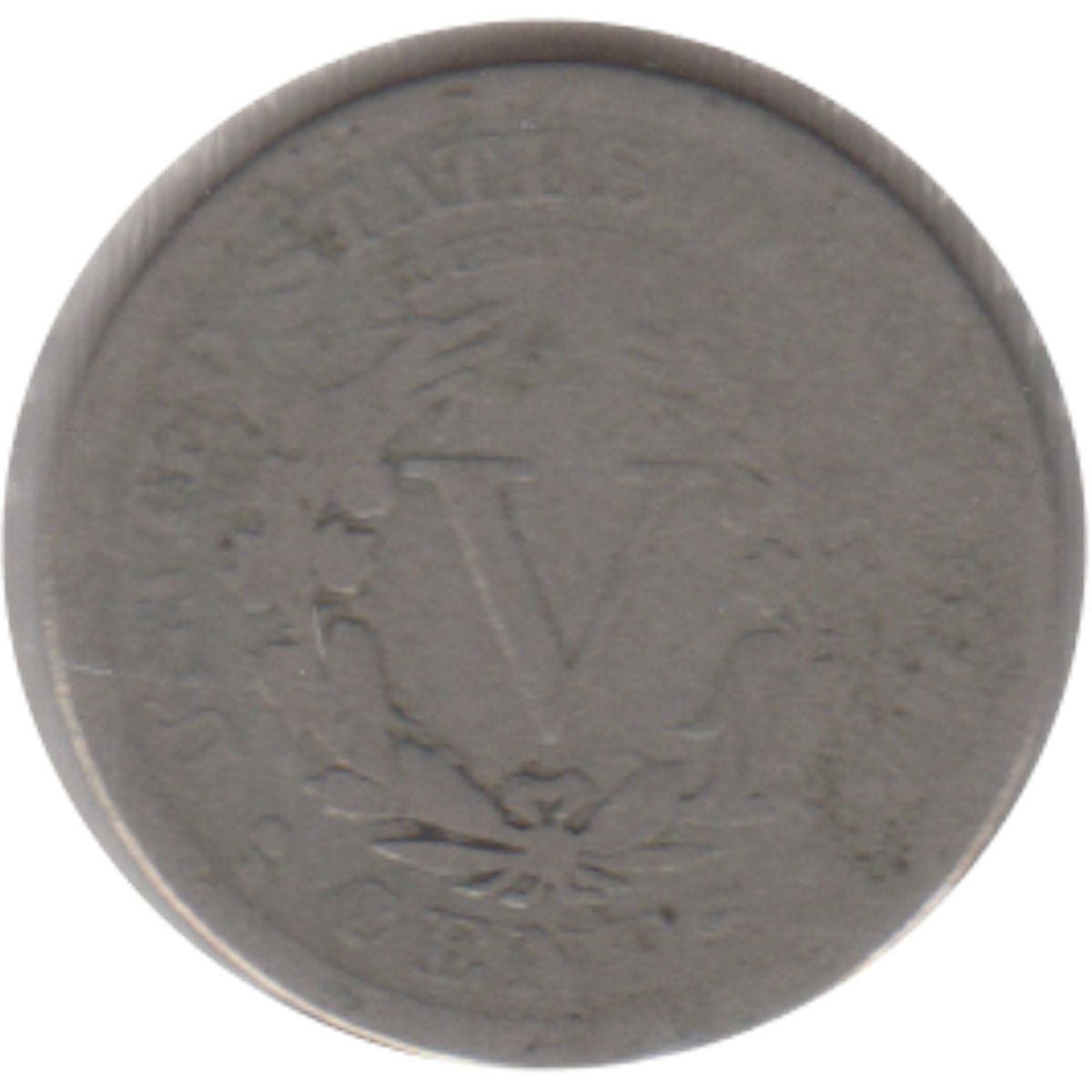 1912 D USA Nickel About Good (AG3)