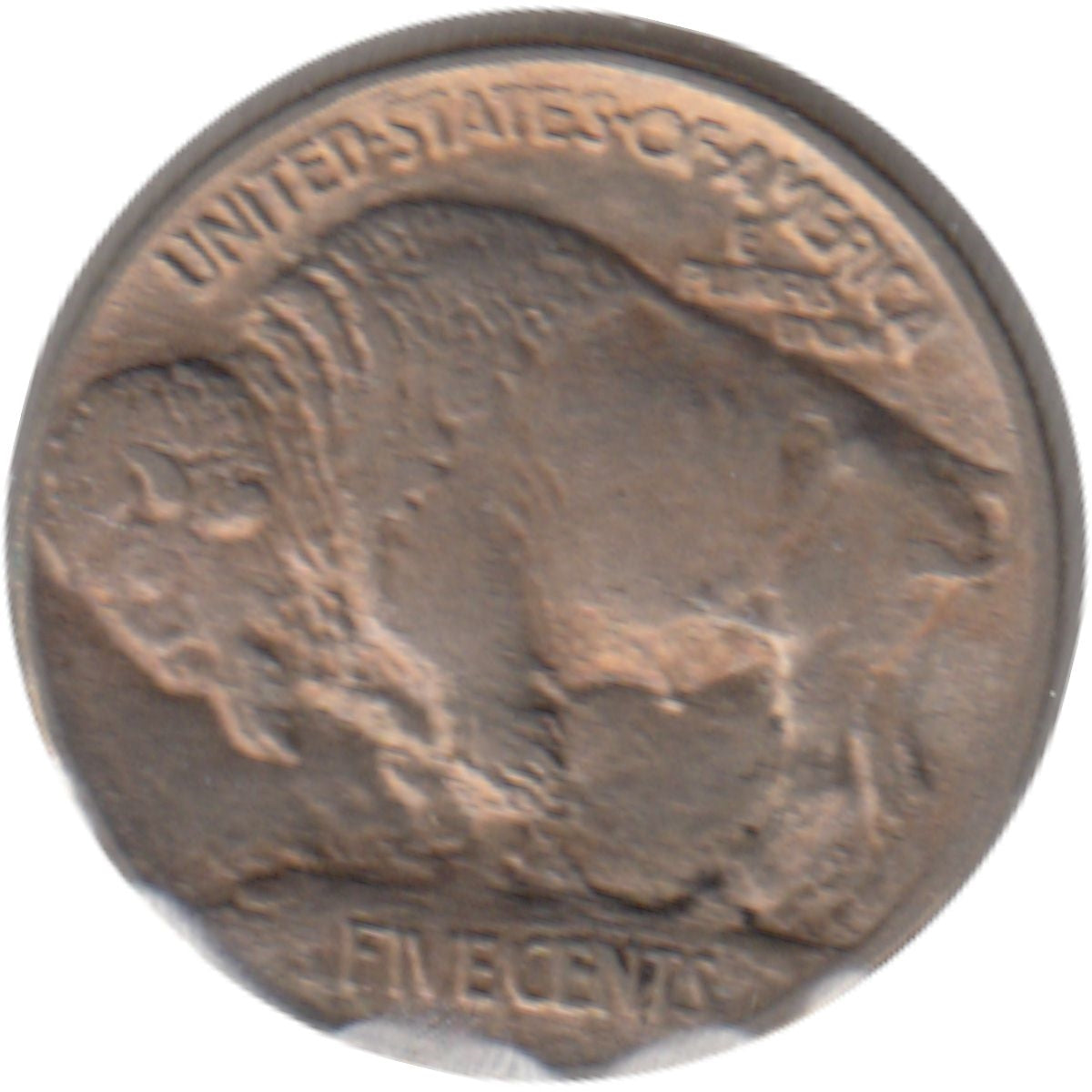 1913 Var. 1 Raised Ground USA Nickel AU-UNC (AU55)