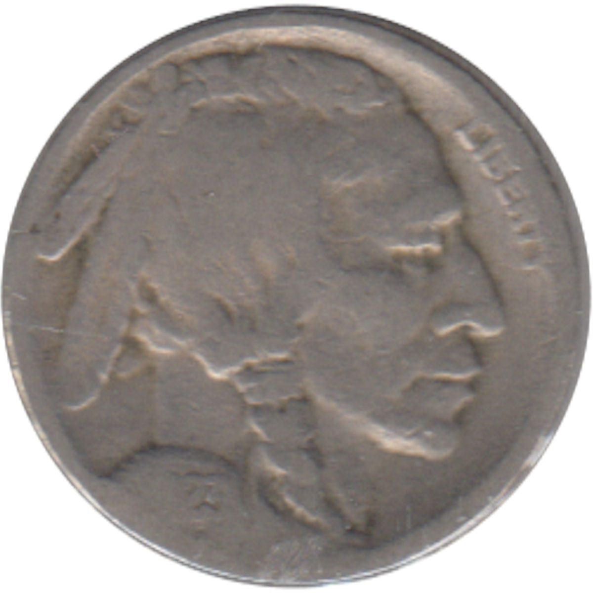 1923 S USA Nickel VG-F (VG-10)