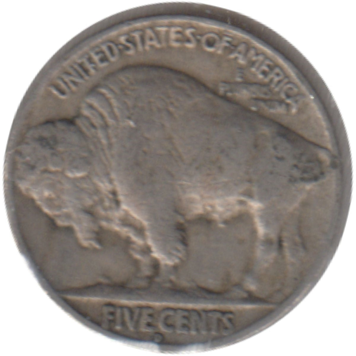 1934 D USA Nickel Very Fine (VF20)