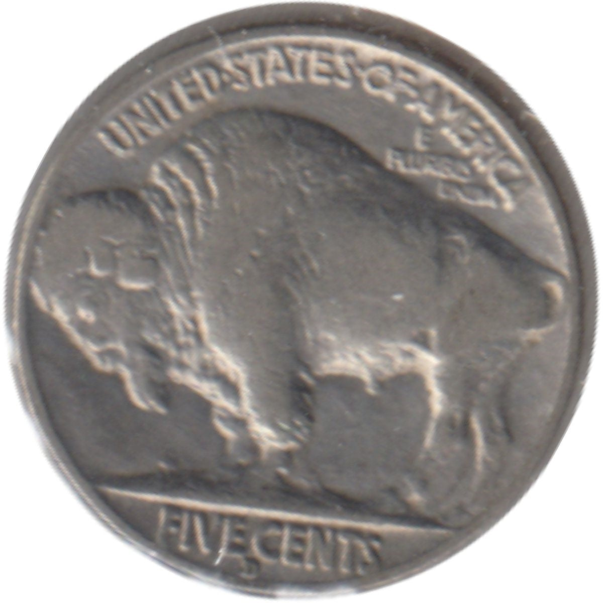 1936 D USA Nickel Extra Fine (EF40)