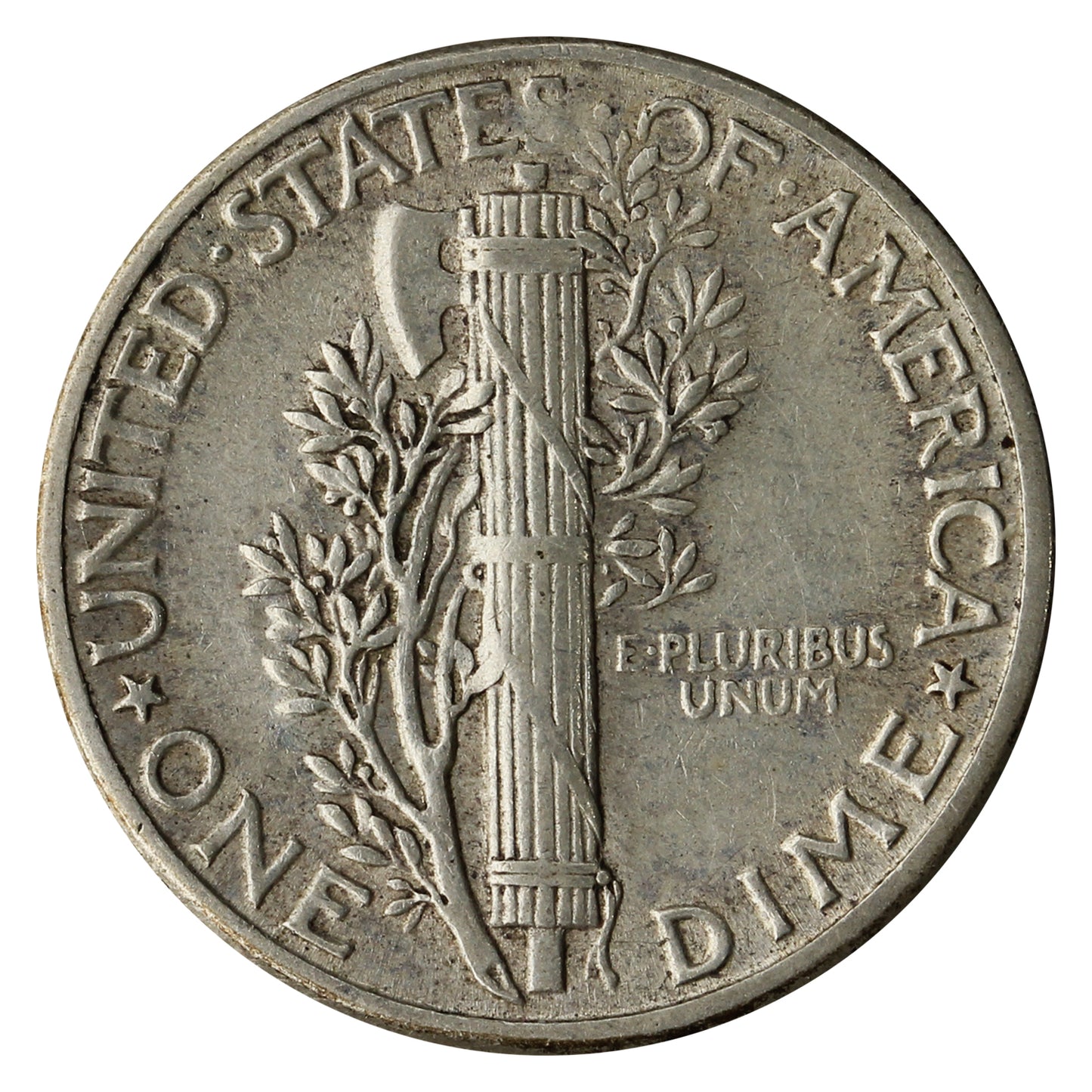 1943 USA Dime Extra Fine (EF40)