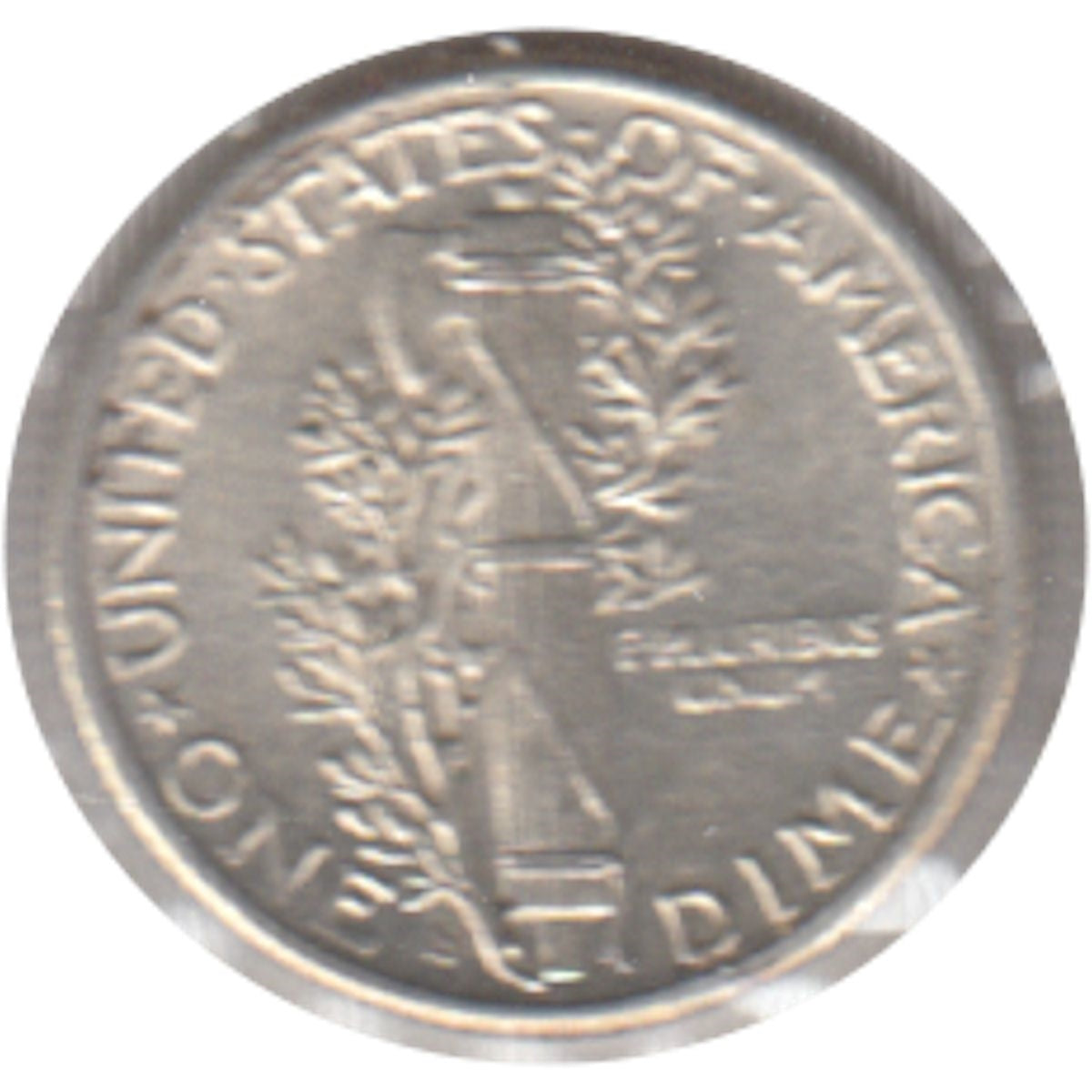 1943 S USA Dime Almost Uncirculated (AU50)