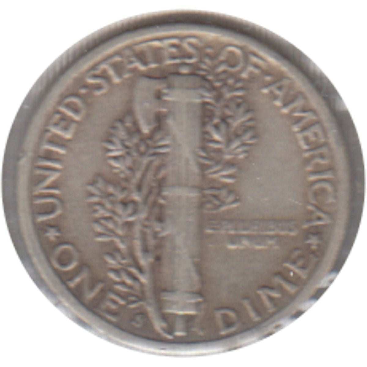 1943 S USA Dime F-VF (F15)