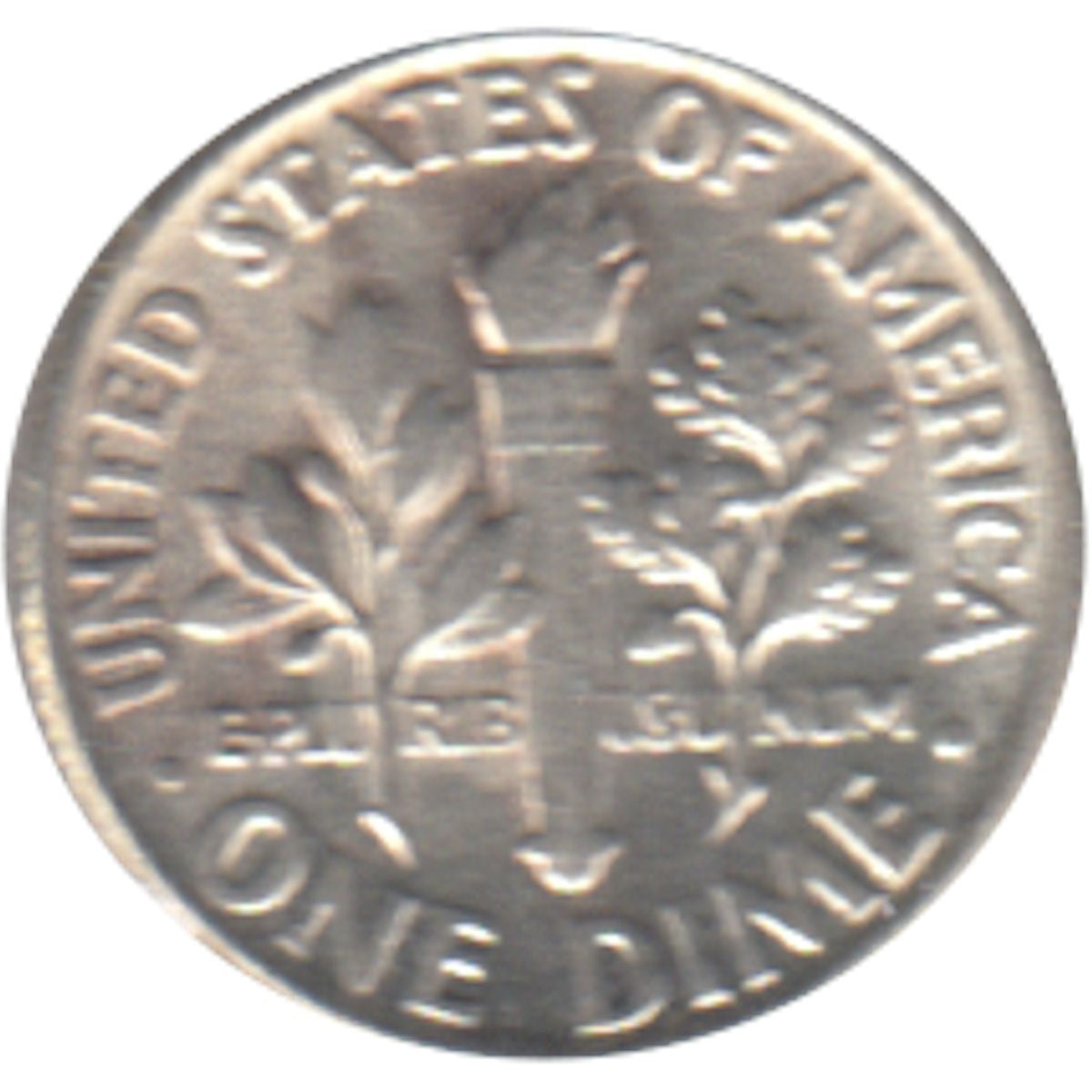 1960 USA Dime AU-UNC (AU55)