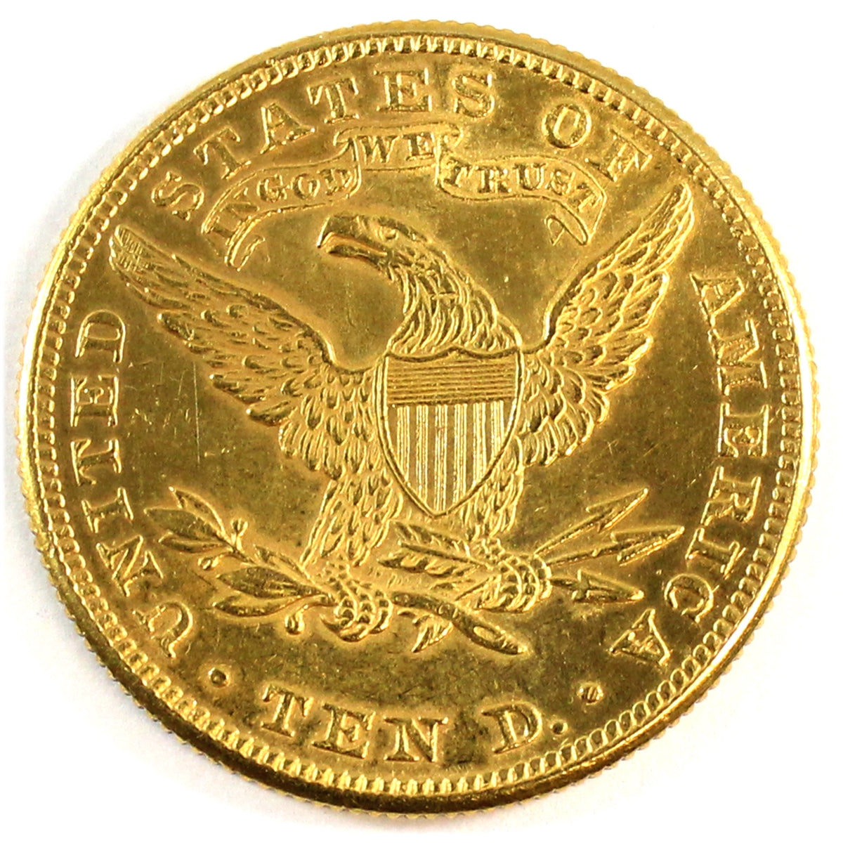 1899 USA $10.00 Gold Brilliant Uncirculated (MS63) $