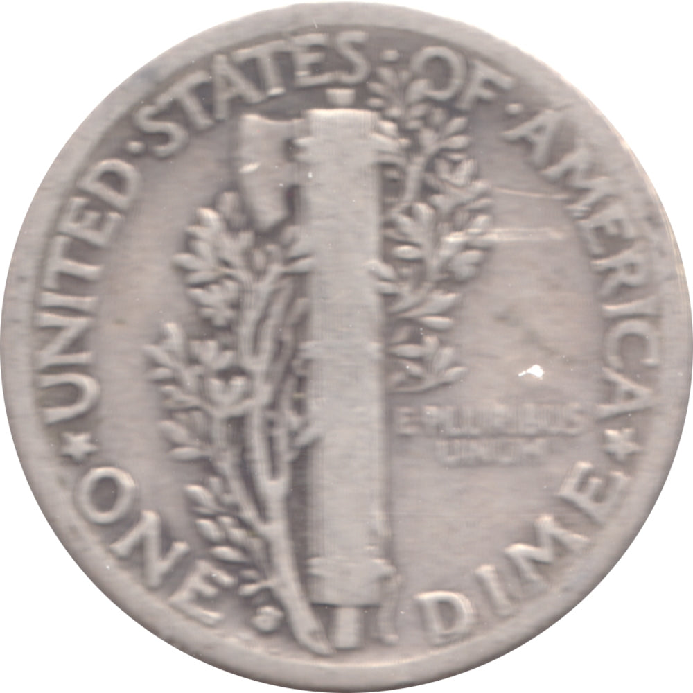 1936 S USA Dime Circulated