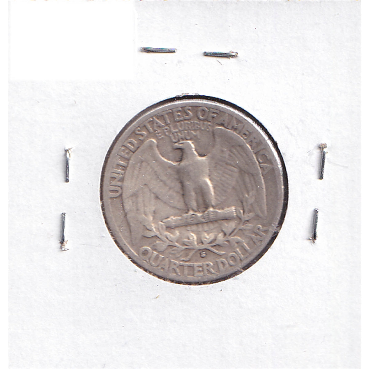 1938 S USA Quarter Circulated