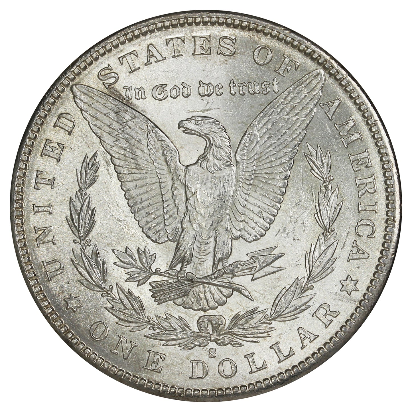 1882 S USA Dollar Brilliant Uncirculated (MS63) $