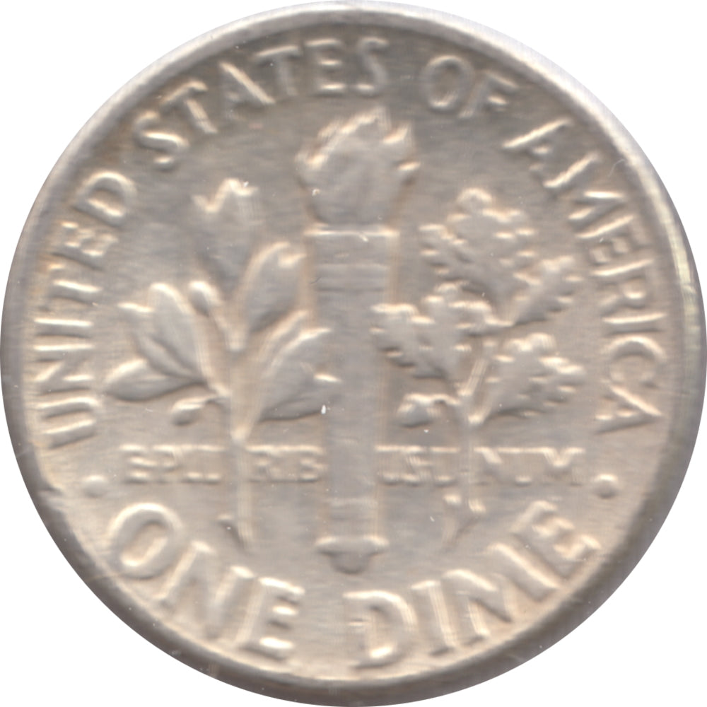 1957 USA Dime Circulated