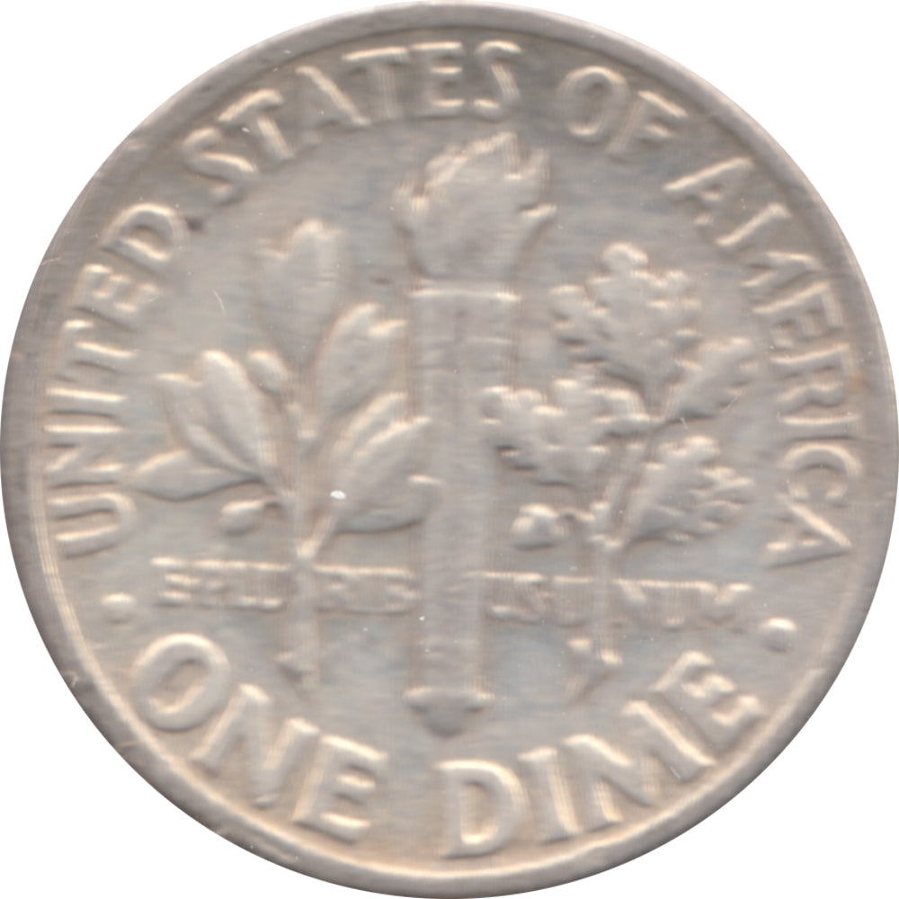 1960 USA Dime Circulated