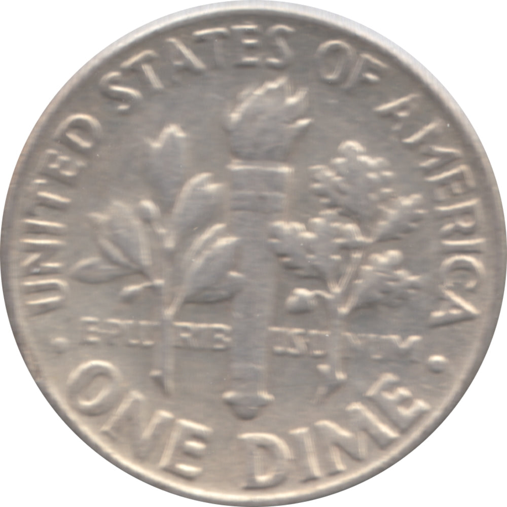 1962 USA Dime Circulated