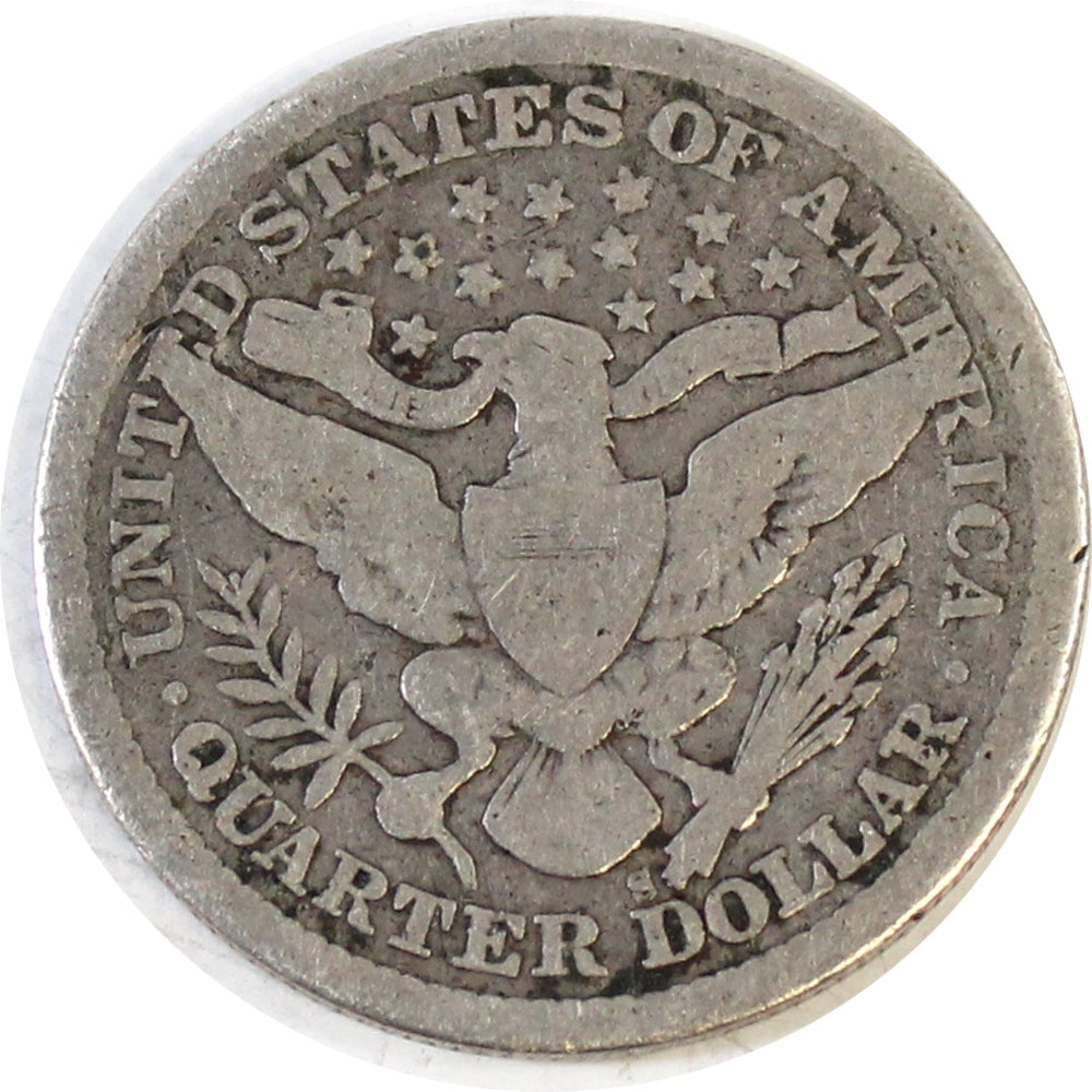 1897 S USA Quarter Good (G4) $