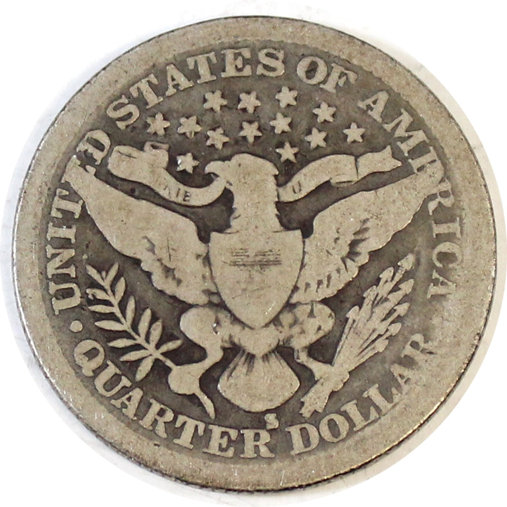 1899 S USA Quarter Good (G4)