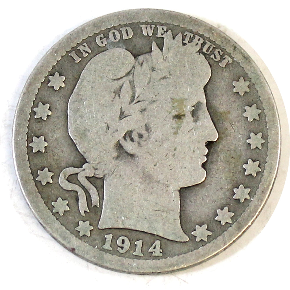 1914 D USA Quarter Good (G-4)