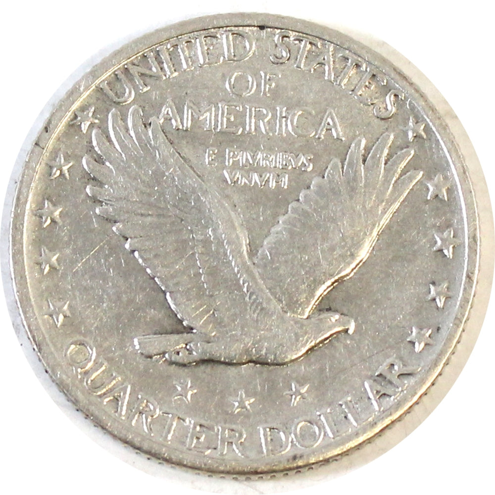 1917 S Stars USA Quarter EF-AU (EF45) $