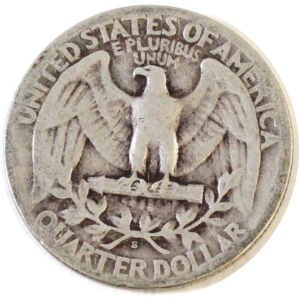 1938 S USA Quarter Very Good (VG8)